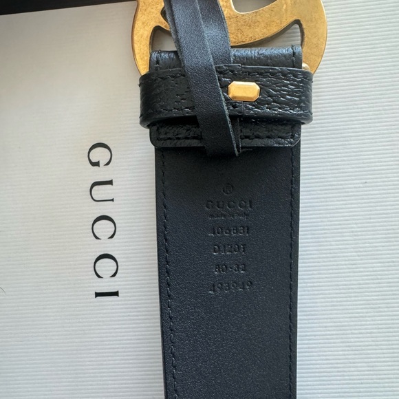 GG MARMONT 2015 RE-EDITION WIDE BELT - worn once - Picture 7 of 8